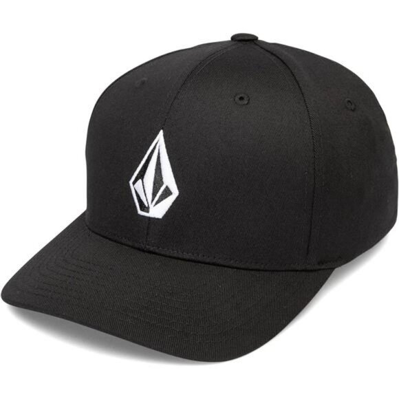 Mens flexfit baseball cap fitted hat structured stretch twill with embroidered l - Picture 1 of 3